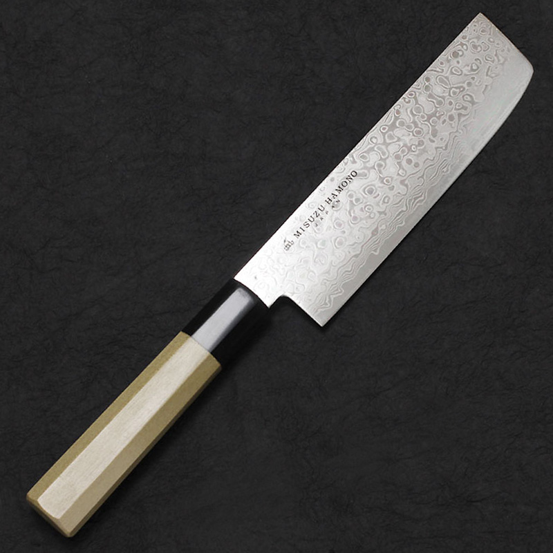 MISUZU NAKIRI 165mm DAMASCUS MISUZU NAKIRI 165mm DAMASCUS