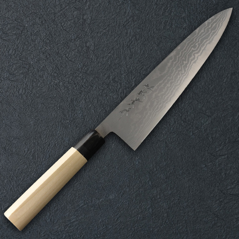 TANAKA WaGyuto 240mm suminagashi Aoko TANAKA WaGyuto 240mm suminagashi Aoko