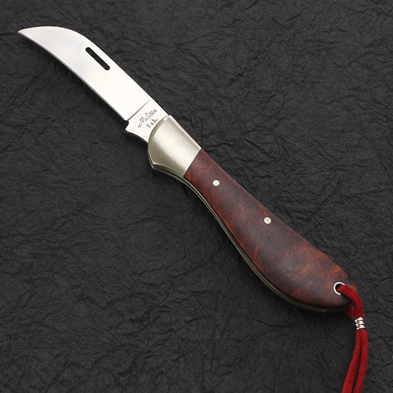 FUKUTA FLORIST KNIFE 50mm CHINESE QUINCE (IRON WOOD) FUKUTA FLORIST KNIFE 50mm CHINESE QUINCE (IRON WOOD)