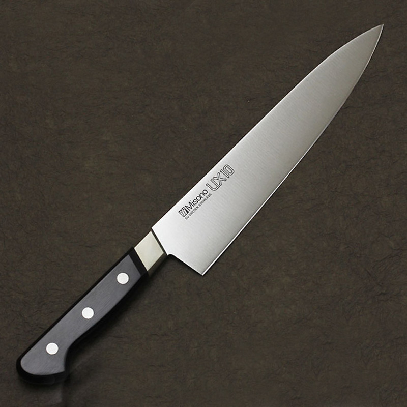 MISONO GYUTO UX10 240mm PAKKA WOOD MISONO GYUTO UX10 240mm PAKKA WOOD