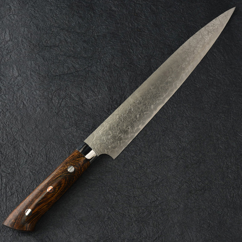 Saji Sujihiki 240mm Damascus R2 Saji Sujihiki 240mm Damascus R2