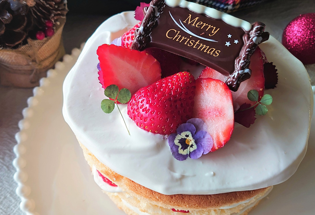 Christmas Naked Cake