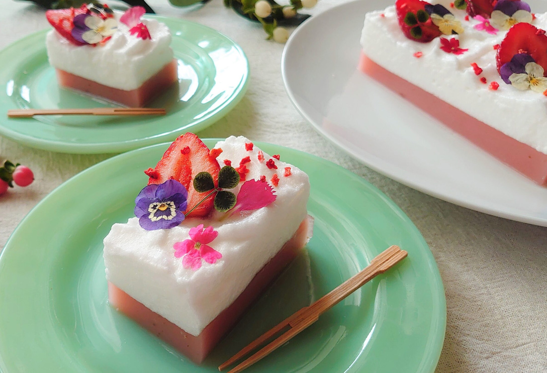Two-layered yokan